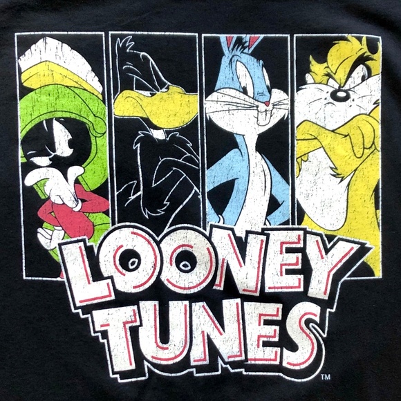 Looney Tunes, Graphic T Shirt, Mens, Black, T-Shirt, Size 3XB,‎ New With Tags - Picture 4 of 6